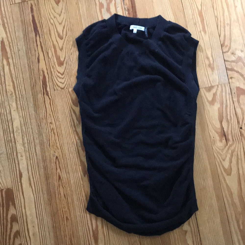 Helmut Lang mesh silk tank top